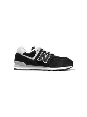New Balance Kids 574 Core leather sneakers - Black