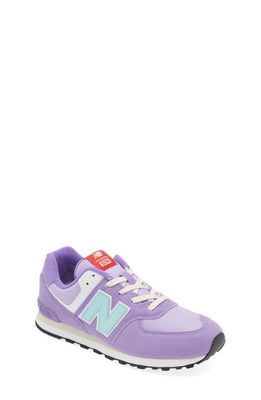 New Balance Kids' 574 Core Sneaker in Violet Crush