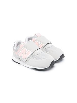 New Balance Kids 574 touch-strap sneakers - Grey