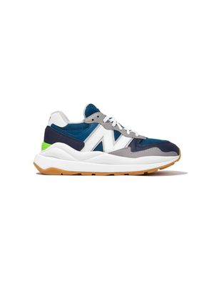 New Balance Kids 5740 panelled lace-up sneakers - Blue