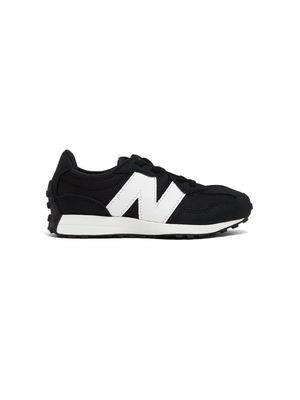 New Balance logo-patch low-top sneakers - Black