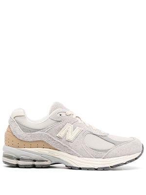 New Balance panelled logo-patch sneakers - Grey