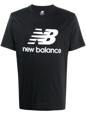 New Balance slogan print T-shirt - Black