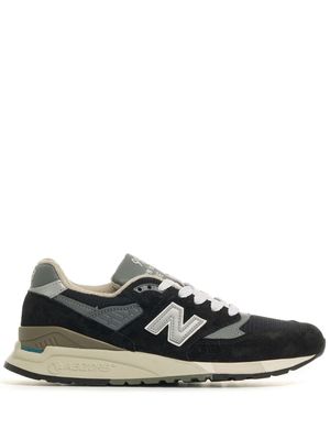 New Balance U998BL logo-appliqué sneakers - Black