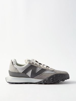 New Balance - Xc72 Suede And Mesh Trainers - Mens - Grey