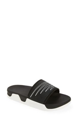 New Balance Zare Slide Sandal in Black/White