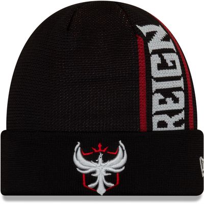 New Era Black Atlanta Reign Cuffed Knit Hat