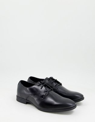 New Look derby shoes in black