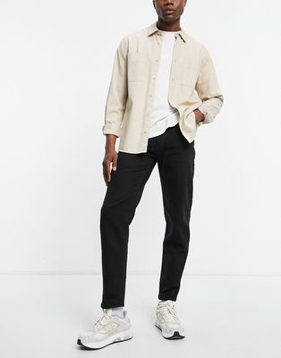 New Look straight fit jeans in black