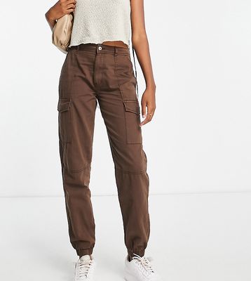 New Look Tall cargo pants in brown