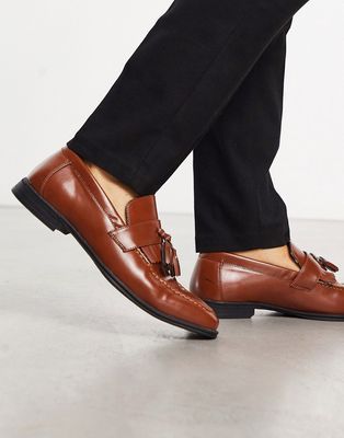 New Look tassle loafers in brown
