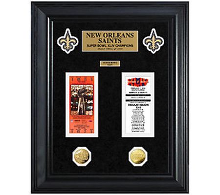 New Orleans Saints Super Bowl Champs Ticket Col lection