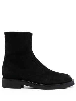 NEW STANDARD ankle-length side-zip fastening boots - Black