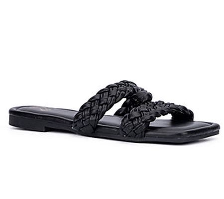 New York & Company Berta Braided Sandal