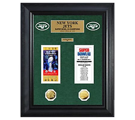 New York Jets Super Bowl Champs Ticket Collecti on