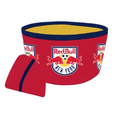 New York Red Bulls Collapsible Travel Dog Bowl