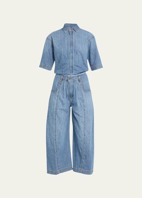 New Yorker Cropped Jumpsuit