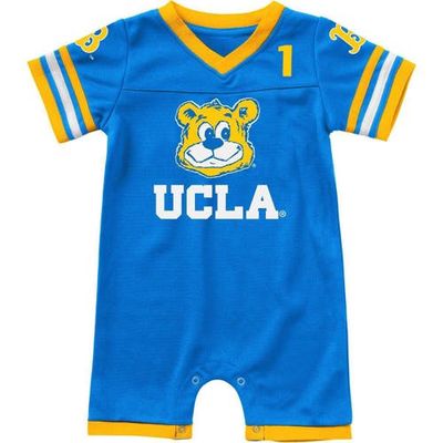 Newborn & Infant Colosseum Blue UCLA Bruins Bumpo Football Logo Romper