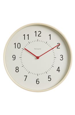 Newgate Monopoly Plywood Wall Clock in Red Hands