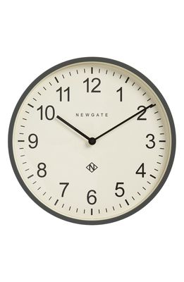 Newgate Number Three Professor Wall Clock in Grey