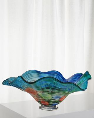 Newport Decorative Art Glass Bowl