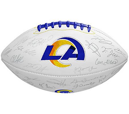 NFL 2021 Special Edition Team Roster Signature Ball w/ Stand