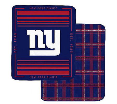 NFL 60"x70" Double Sided Throw By Pegasus Sports