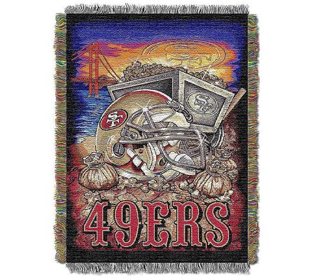 NFL Home Field Advantage Woven Tapestry Throw B lanket