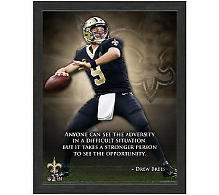 NFL Inspiration Quote Frame