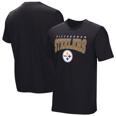 NFL Men's Black Pittsburgh Steelers Home Team Adaptive T-Shirt
