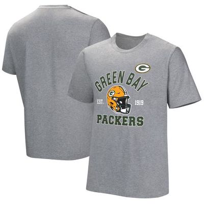 NFL Men's Gray Green Bay Packers Tackle Adaptive T-Shirt