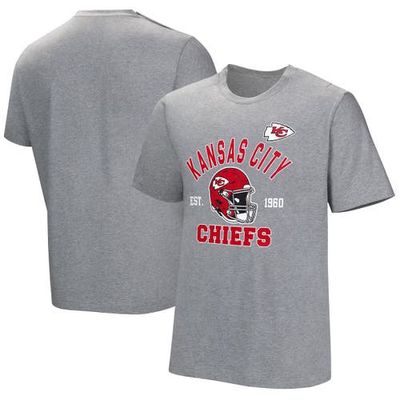 NFL Men's Gray Kansas City Chiefs Tackle Adaptive T-Shirt