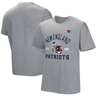 NFL Men's Gray New England Patriots Tackle Adaptive T-Shirt