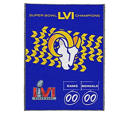NFL Superbowl LVI Champions  Tapestry Commemorative