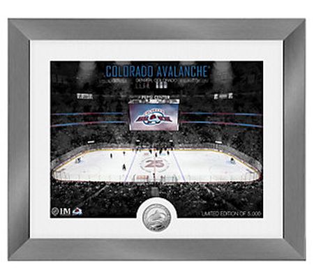 NHL Art Deco Stadium Photo Mint