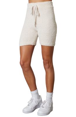Nia Sweater Shorts in Natural