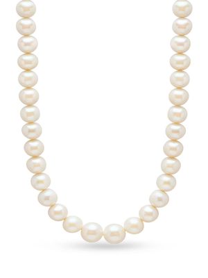 Nialaya Jewelry chunky pearl design choker - White