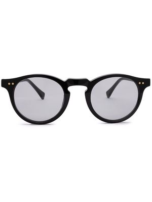 Nialaya Jewelry Malibu round-frame sunglasses - Black