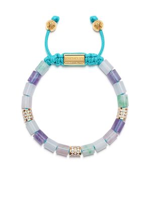 Nialaya Jewelry multi-stone beaded bracelet - Blue