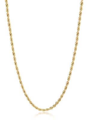 Nialaya Jewelry polished rope-chain necklace - Gold