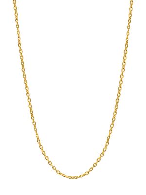Nialaya Jewelry rolo-chain necklace - Gold