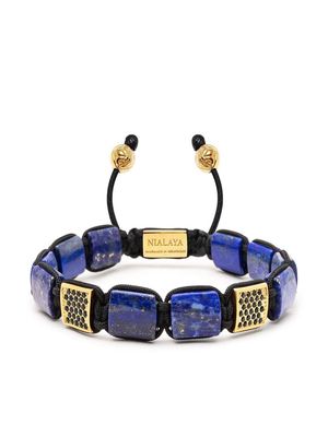 Nialaya Jewelry The CZ beaded bracelet - Blue