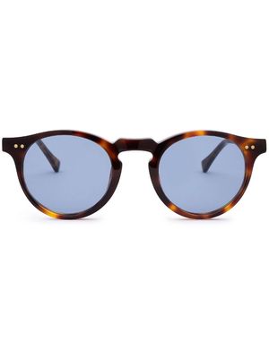 Nialaya Jewelry tortoiseshell-effect round-frame sunglasses - Brown