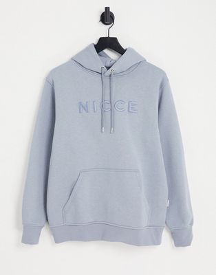 Nicce mercury hoodie in blue