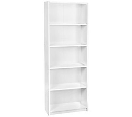 Niche Lux 67 5-Shelf Bookcase - White