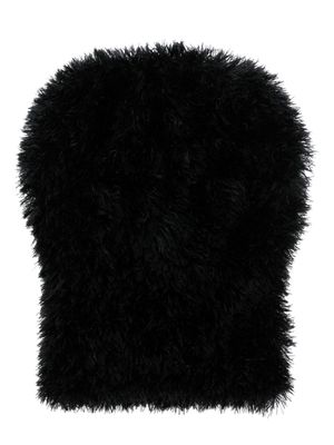 Nicholas Daley faux fur round-crown beanie - Black