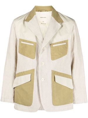 Nicholas Daley Fonte tailored jacket - Neutrals