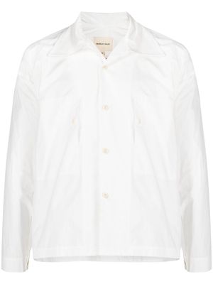 Nicholas Daley loose-fit long-sleeve shirt - White