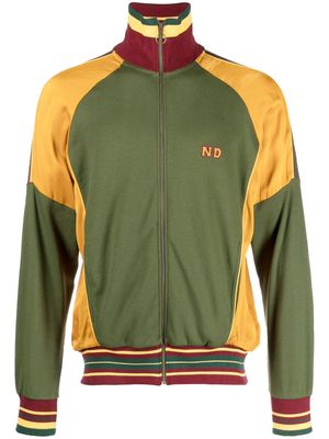 Nicholas Daley zip-fastening track jacket - Green