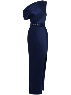 Nicholas Eartha off-shoulder gown - Blue